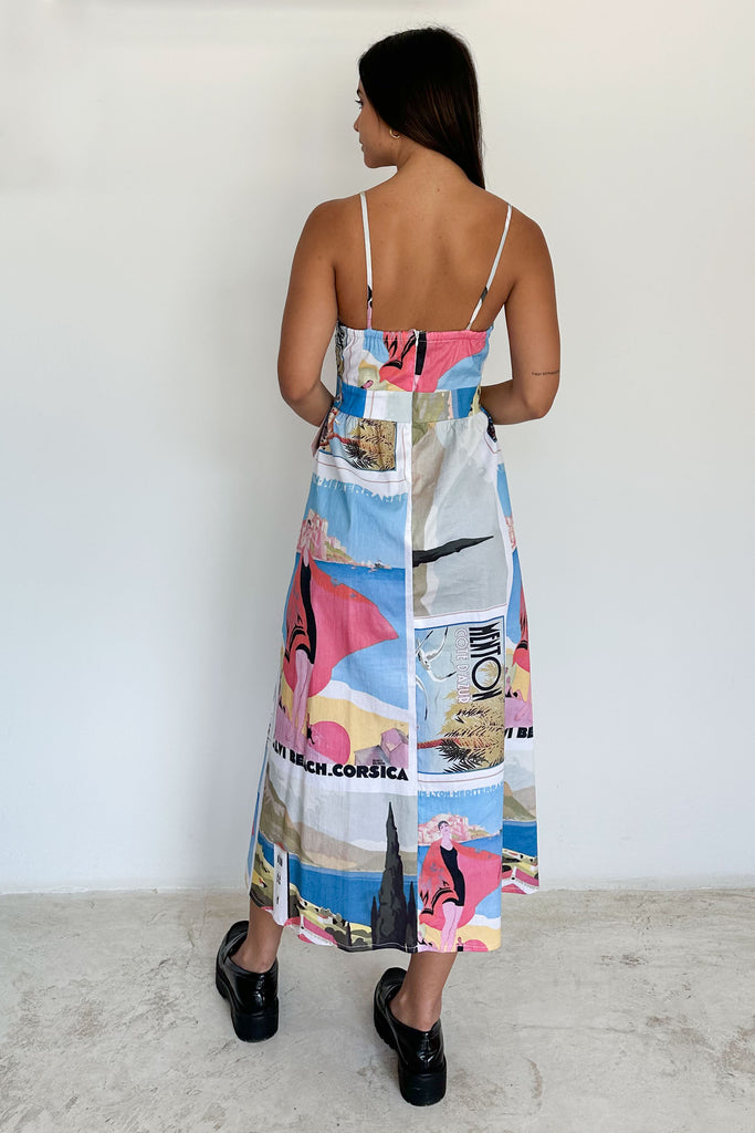 Vestido cut-out Córcega