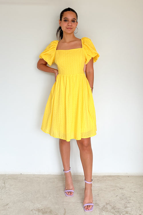 Vestido Sisal amarillo