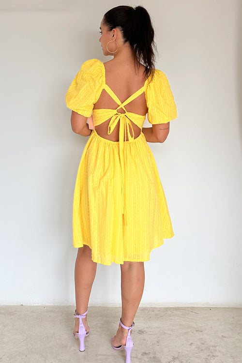 Vestido Sisal amarillo