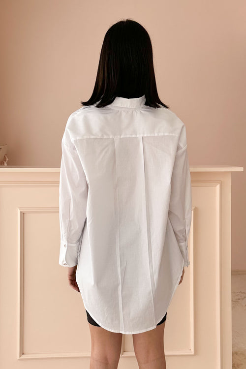 Camisa oversized blanca